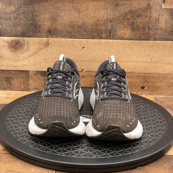 BROOKS GLYCERIN 20 WOMENS ATHLETIC SHOES RUNNING GYM BLACK LOW SIZE 9.5B - Picture 2 of 9